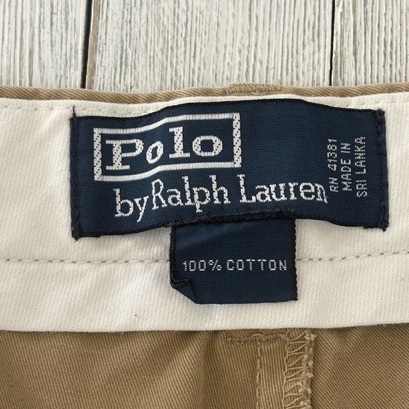 Polo Ralph Lauren Pants Mens 36x32 Classic Fit 5 Pocket Cotton Flat Front Twill - Picture 5 of 10